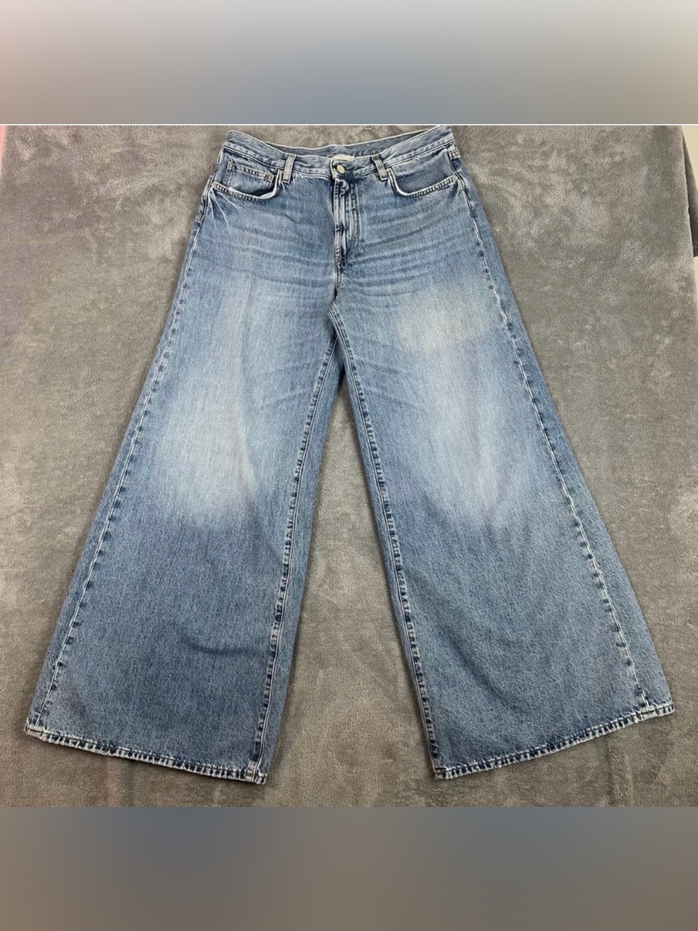 VIAVIA wide leg jeans 30 made in Italy